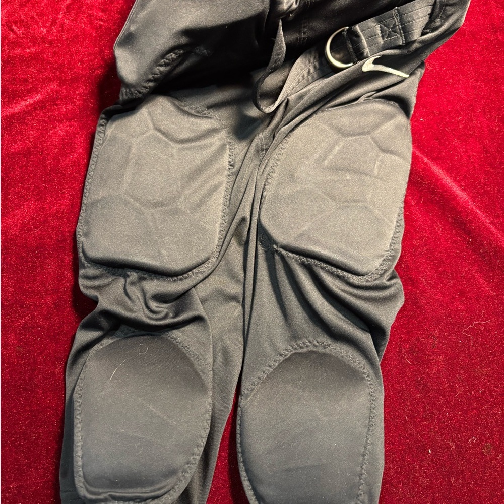 Nike Black  Dri-FIT Kids Football pants with pads.